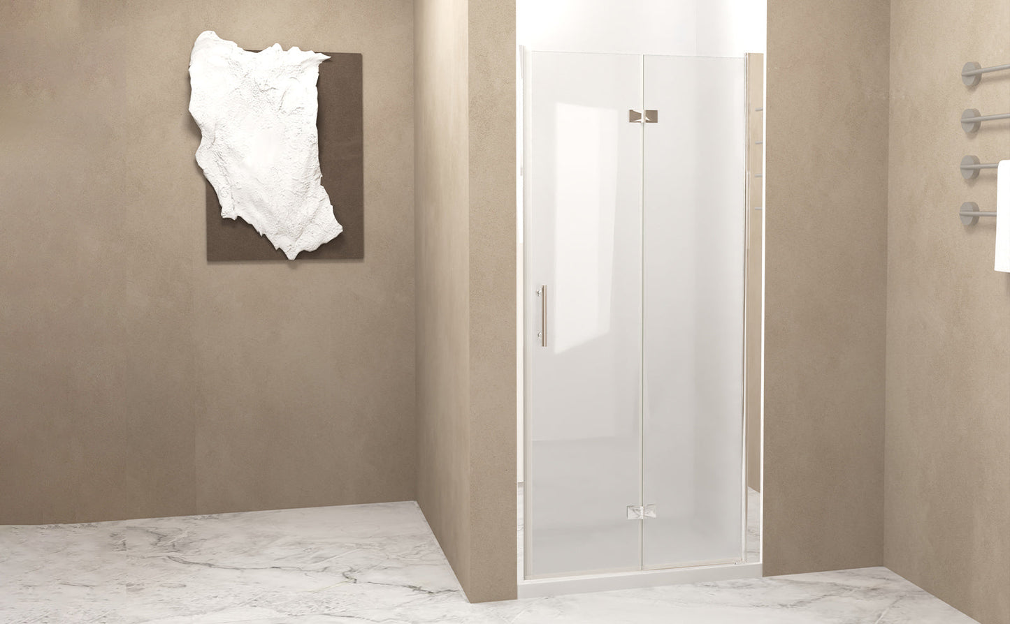 33-32" x 72" Bifold Shower Door
