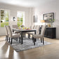 Nolan - Side Chair (Set of 2) - Linen & Salvage Dark Oak