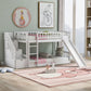Twin Over Twin Stairway Bunk Bed With Two Drawers And Slide - view 5