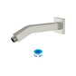 Brushed Nickel Shower Arm with Flange