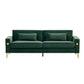 FX-P18-RG2 Luxury Emerald Sofa