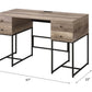 Desirre Rustic Writing Desk