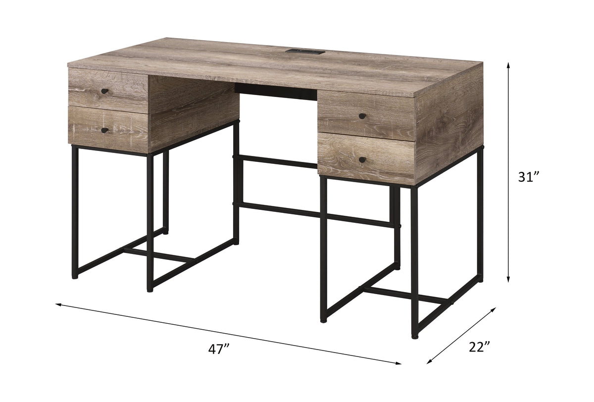 Desirre Rustic Writing Desk