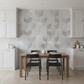Hexagon Carrara Gray Marble Wall Décor
