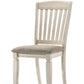 Fedele - Side Chair (Set of 2) - Tan Fabric & Cream