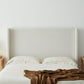 Hale Upholstered Wingback Bed Size King