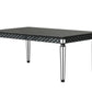 Varian II - Dining Table - Mirrored & Black