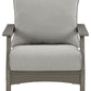 Visola - Lounge Chair w/Cushion (Set of 2) - Gray