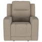 Slater Taupe Upholstered Recliner