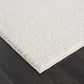Judy White Washable Area Rug - Clearance