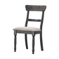 Leventis High-Back Dining Chair