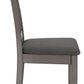 Shullden - Dining Room Side Chair (Set of 2) - Gray