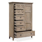 Paxton Place - Wood Door Chest - Dove Tail Gray