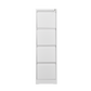 4 Drawer Vertical File Cabinet with Lock