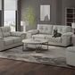 Finn - Loveseat - Pebble - view 2