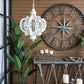 Farmhouse Chandelier, 6 Light Wood Chandelier Pendant Light Fixture With Adjustable Chain For Dining Room - view 21