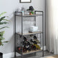 Brantley - Wine Rack - Antique Oak & Sandy Gray