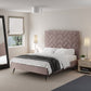 Crosby Upholstered Velvet Queen Bed