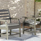 Visola - Arm Chair With Cushion (Set of 2) - Gray
