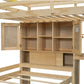 Loft Bed With Built In Desk And Staircase - view 10