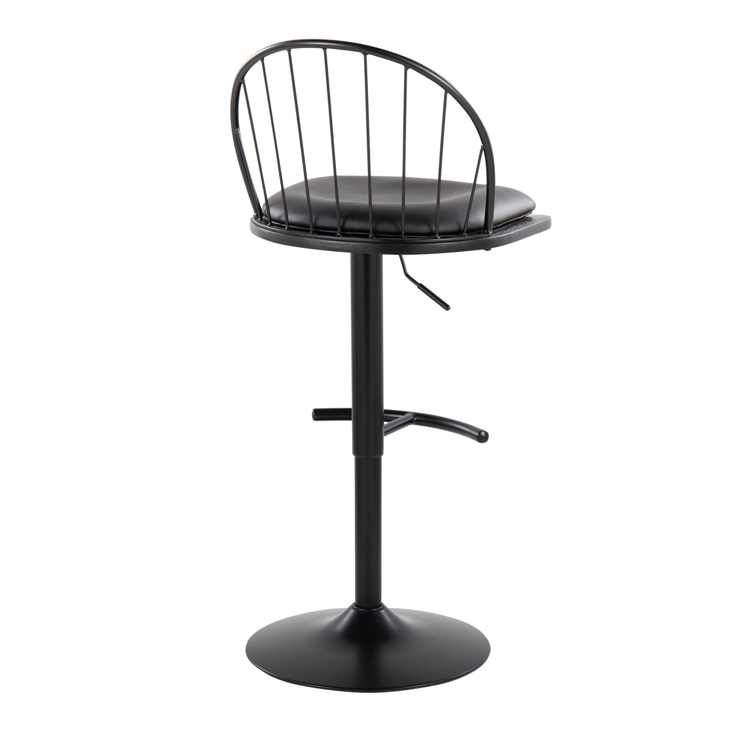Adjustable Height Barstool with Swivel