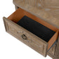 Simple Contemporary 1pc Nightstand Rustic