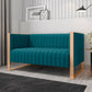 Trillium 57" Velvet Loveseat