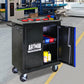 Movable Lockable Double Door Partition with Lock