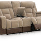 Mixed Motion - Power Reclining Loveseat With Console / Adjustable Headrest - view 10