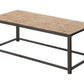 Rectangular Coffee Table with Mosaic Tile Top