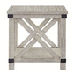 Carynhurst - Rectangular End Table - Whitewash