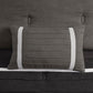 7 Piece Faux Suede Comforter Set Black King