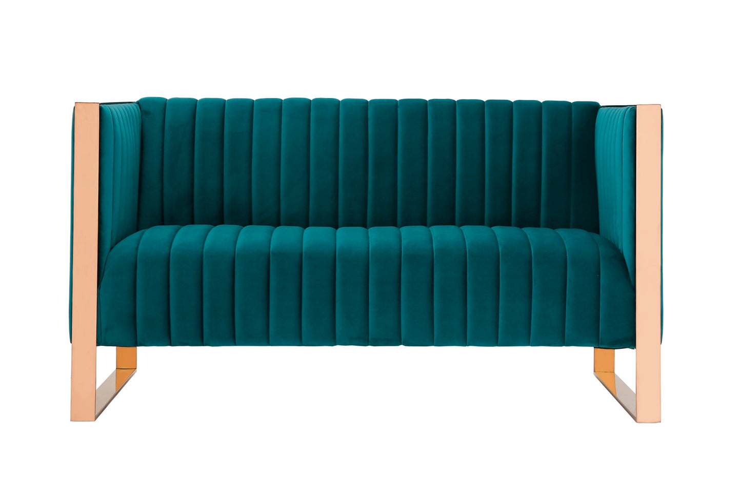 Trillium 57" Velvet Loveseat