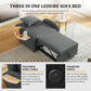 3 In 1 Convertible Sleeper Sofa Chair Bed