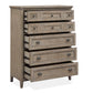 Paxton Place - Wood Drawer Chest - Dove Tail Gray