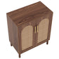 59" Rattan Sideboard Buffet Cabinet