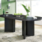 Rowanbeck - Oval Dining Room Table - Black