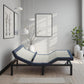 Queen Adjustable Bed Base with Head/Foot Tilt and Lumbar Position Adjustment