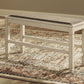 Bolanburg - DBL Counter UPH Bench  - Beige