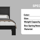 Full Size Wood Platform Bed Frame