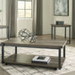 Wilmaden - Occasional Table Set (Set of 3) - Gray / Black