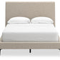 Cielden - Upholstered Bed With Roll Slats