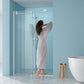 Single Sliding Bypass Shower Enclosure - 48" W x 76" H