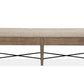 Paxton Place - Bench With Upholstered Seat - Dovetail Gray