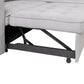 104.5" Pull Out Sleeper Sofa Reversible L-Shape Sectional Couch