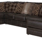 Denali - Italian Leather Match Sectional