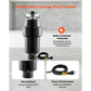 Food Waste Garbage Disposal, 1HP DC Motor