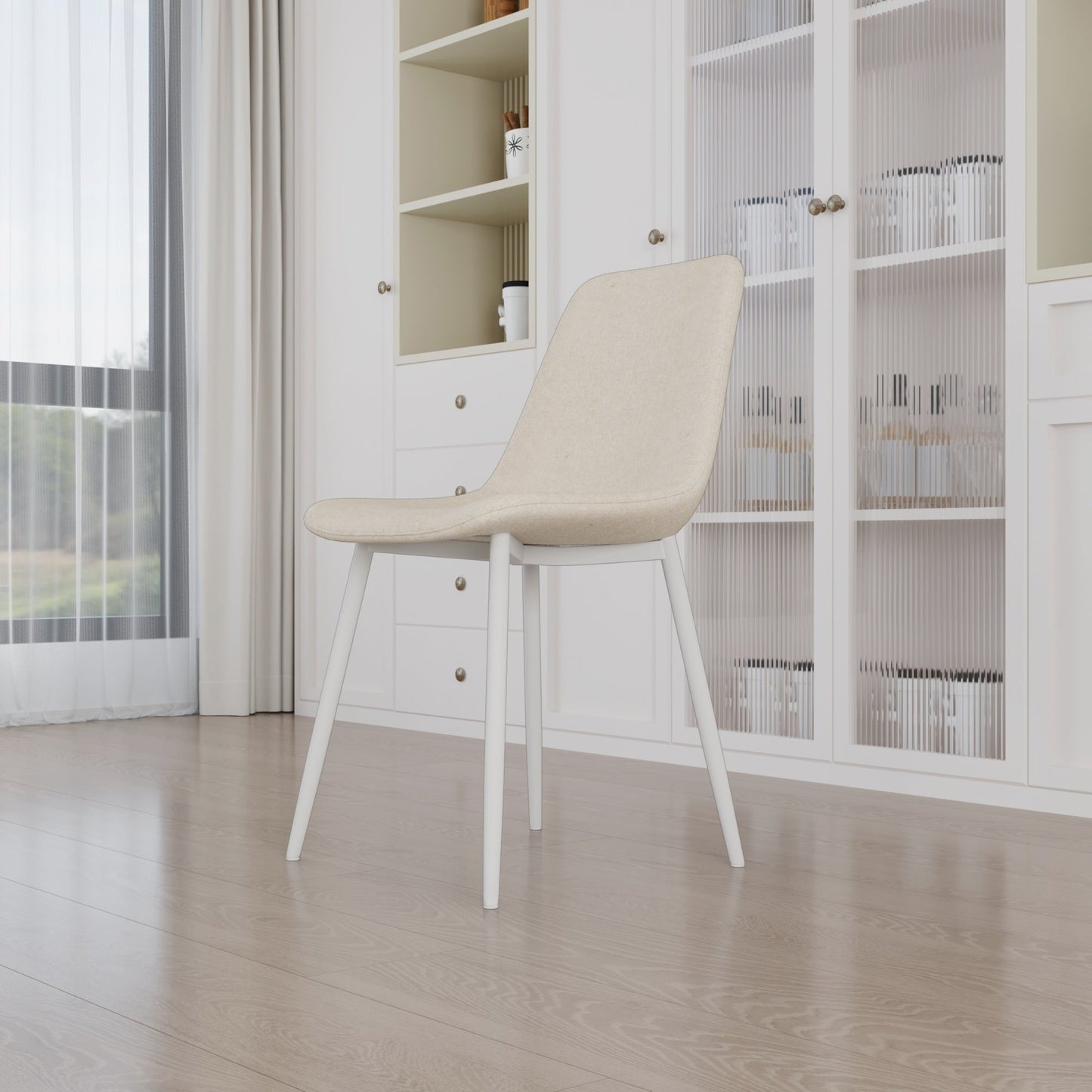 Set of 4 Modern Kitchen Dining Chairs