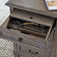 Lancaster - Executive Desk - Dove Tail Gray