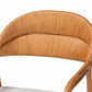 Honey Rattan Accent Chair
